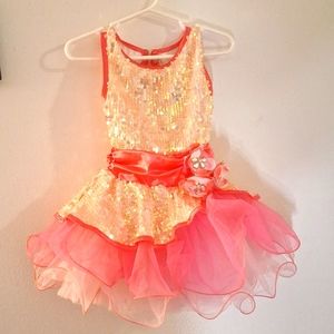 Sparkling Pink Sequin Dress for Kids